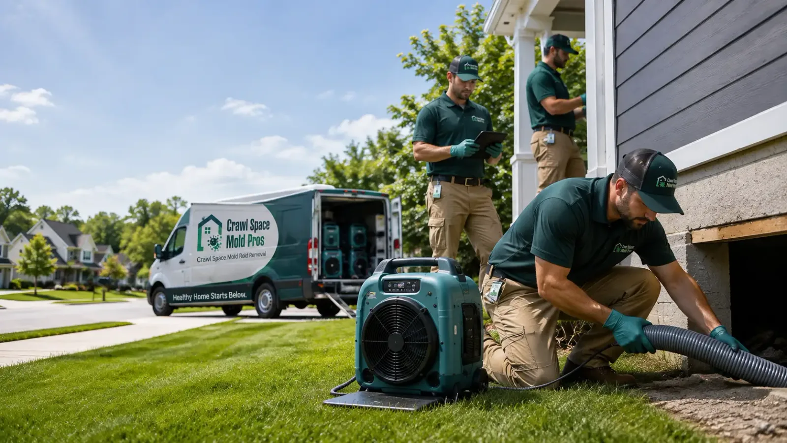 Crawl Space Mold Removal in Baldwin Park, CA